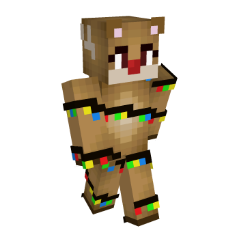 Christmas Lights Christmas Minecraft Skin