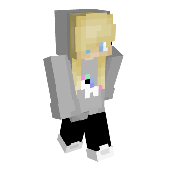 Blond Hair Cute Minecraft Skin