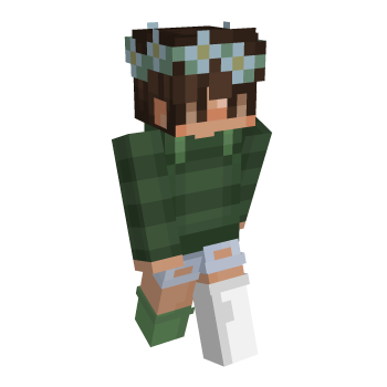 Backpack Flower Minecraft Skin