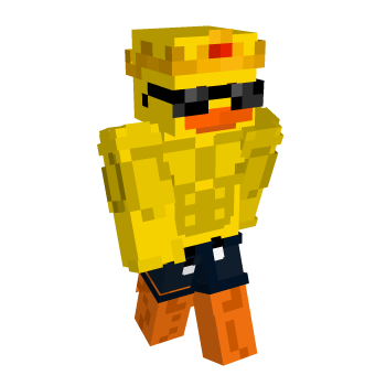 Crown Sunglasses Minecraft Skin