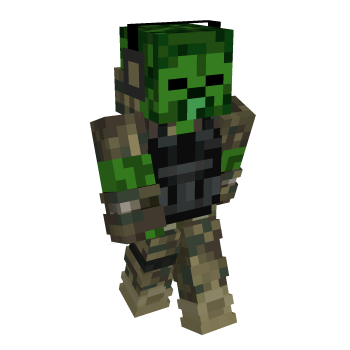 Army Zombie Minecraft Skin