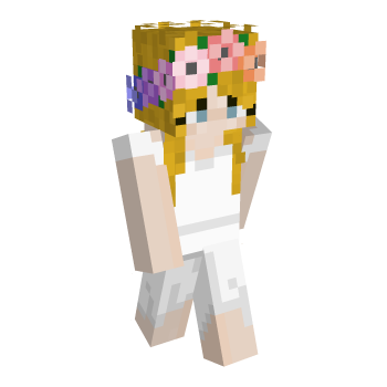 Flower Cottagecore Minecraft Skin