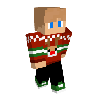 Vibes Christmas Minecraft Skin