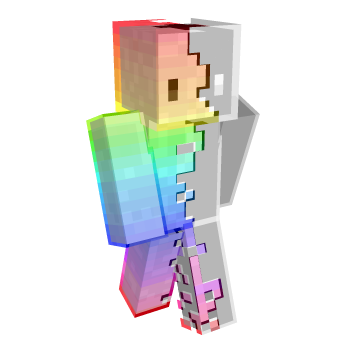 Rainbow Colorful Minecraft Skin