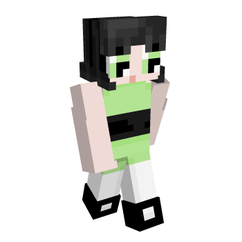 Superhero Powerpuff Girls Minecraft Skin