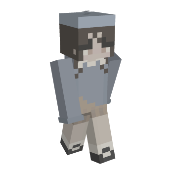 Skirt Girl Minecraft Skin