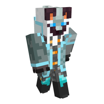 Cyborg Cat Minecraft Skin