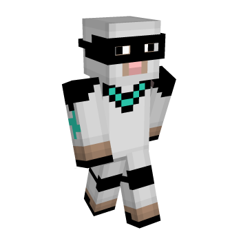 Ninja Sheep Minecraft Skin