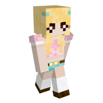 Gyaru Vintage Minecraft Skin