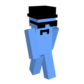Mustache Minecraft Skin