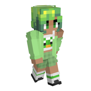 Skirt Duolingo Minecraft Skin