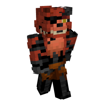 Five Nights At Freddys Eyepatch Minecraft Skin