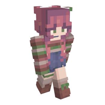 Strawberries Fruit Minecraft Skin