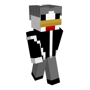 White Penguin Minecraft Skin