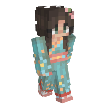 Teal Minecraft Skin