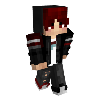 Red Itsfunneh Minecraft Skin