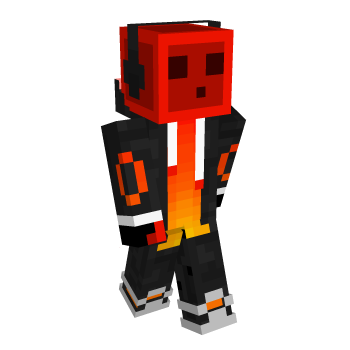 Slime Red Minecraft Skin