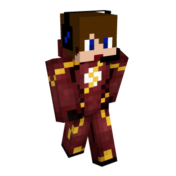 Flash Gaming Minecraft Skin