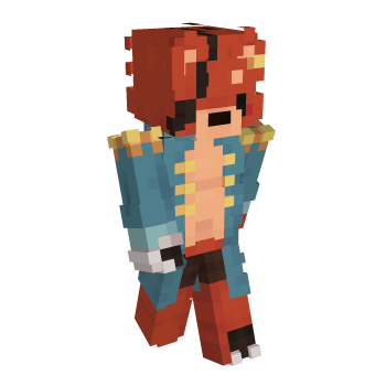 Foxy Pirate Minecraft Skin
