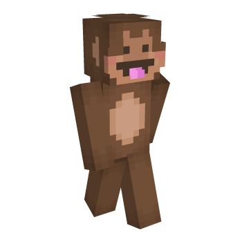Monkey Kawaii Minecraft Skin