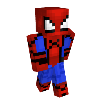 Spiderman Marvel Minecraft Skin