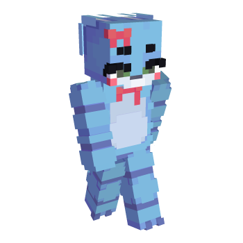 Ribbon Fnaf Fangames Minecraft Skin