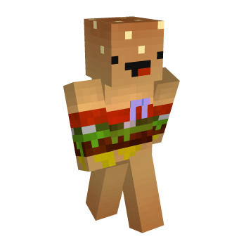 Derp Burger Minecraft Skin