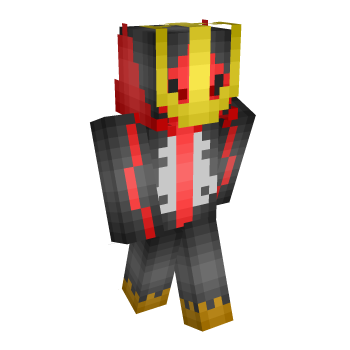 Red Cool Skin Minecraft Skin