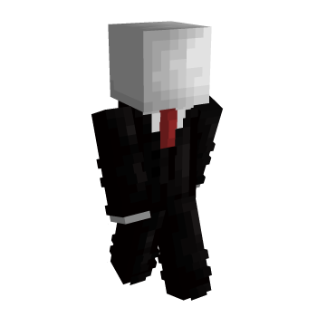 Black Creepy Minecraft Skin