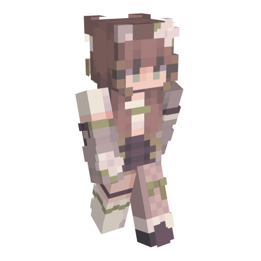 Flower Girl Minecraft Skin - Laby