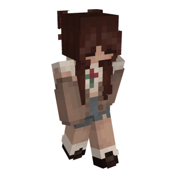 Skirt Brown Minecraft Skin