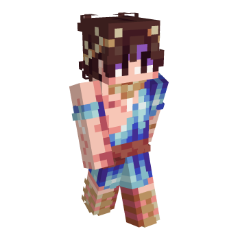 Brunette Minecraft Skin