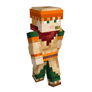Alex Vanilla Minecraft Skin