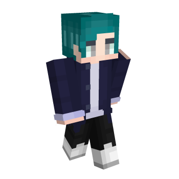 Hair Silver Minecraft Skin