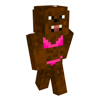 Bra Pink Minecraft Skin