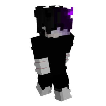 Black Purple Minecraft Skin