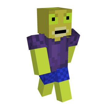 Chocolate Fish Minecraft Skin