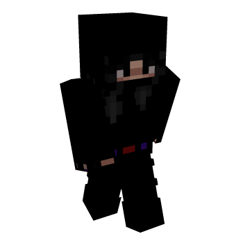 Tan Black Minecraft Skin