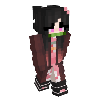 Demon Slayer Minecraft Skin