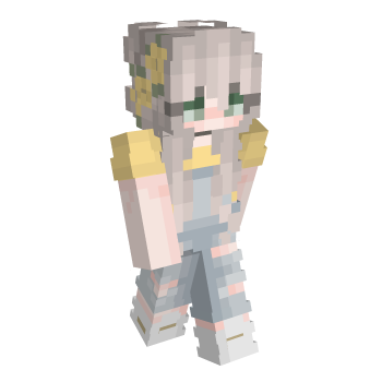 Cute Yellow Minecraft Skin