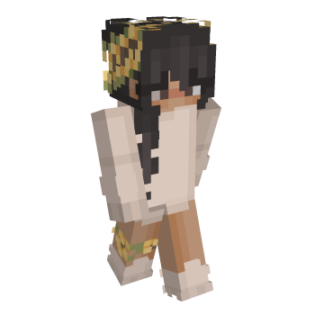 Flower Crown Minecraft Skin