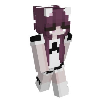 Girl Egirl Minecraft Skin