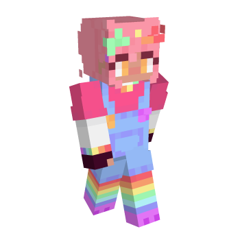 Cute Pink Minecraft Skin
