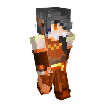 Nonhuman Orange Minecraft Skin
