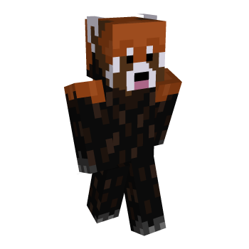 Animal Red Panda Minecraft Skin