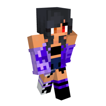 Getting Corrupted Aphmau Minecraft Skin
