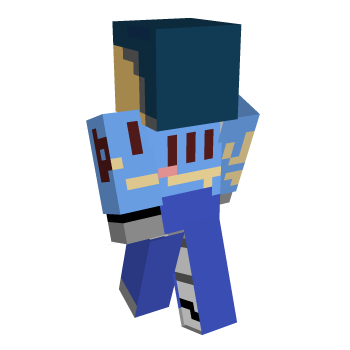 Blue Sky Minecraft Skin