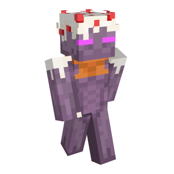 Enderman Cake Minecraft Skin