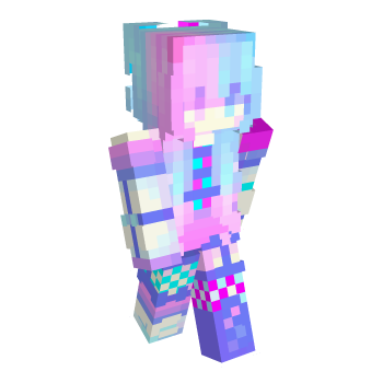 Pink Aesthetic Minecraft Skin