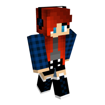 Cute Redhead Minecraft Skin